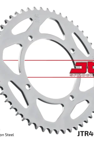 Populair JT SPROCKETS - REAR STEEL 51T, 420 - Sprockets - 51T, 420